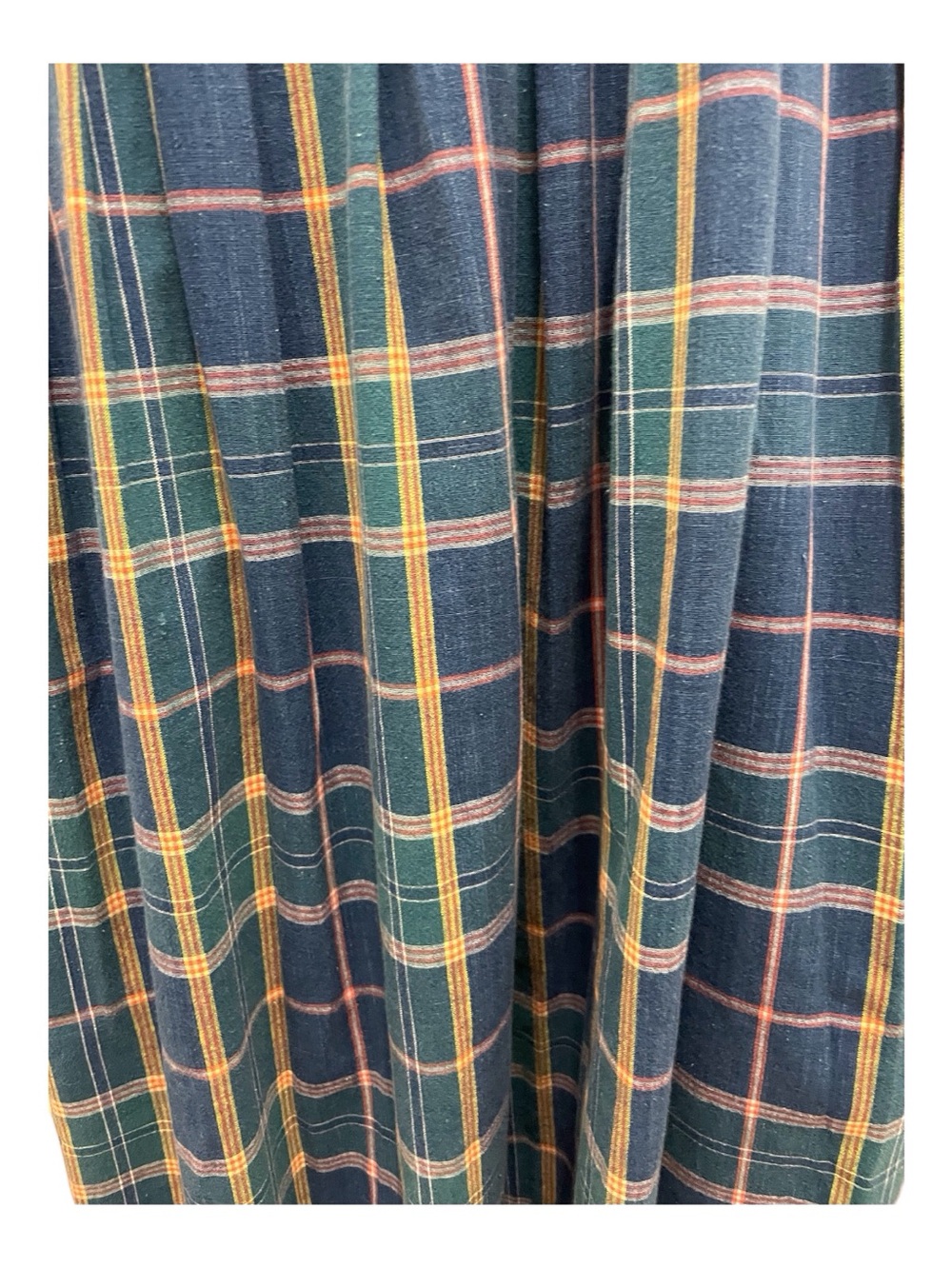 Carrol Reed Plaid Sleeveless Cotton Summer Dress, 10 - Picture 4 of 8